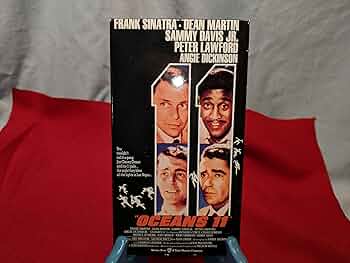 Amazon.com: Ocean's 11 [VHS] : Frank Sinatra, Dean Martin